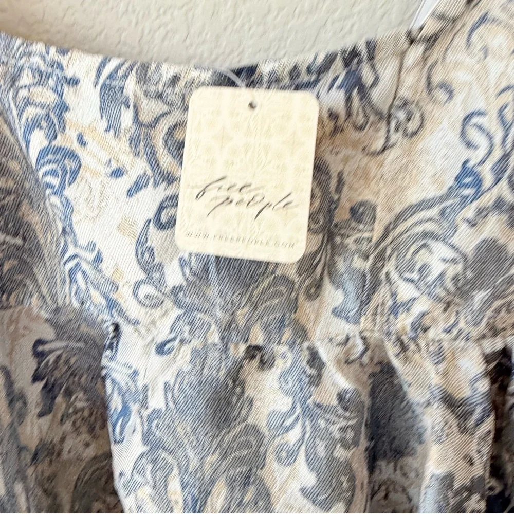 Free People Eloise Jacquard Blouse | Paisley | NWT Retails $168 | XS - Picture 2 of 12